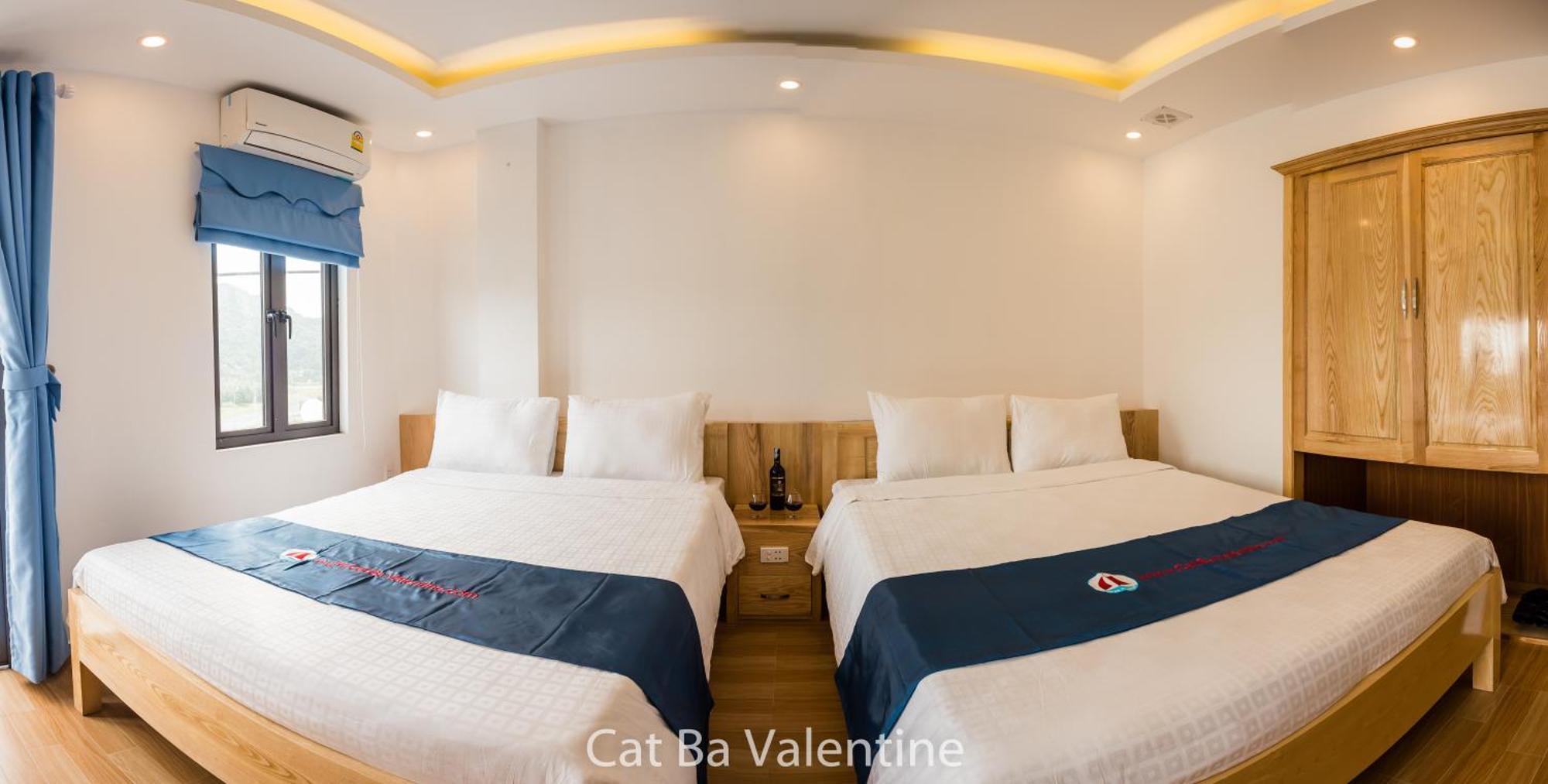 Cat Ba Valentine Hotel Dong Khe Sau Bagian luar foto