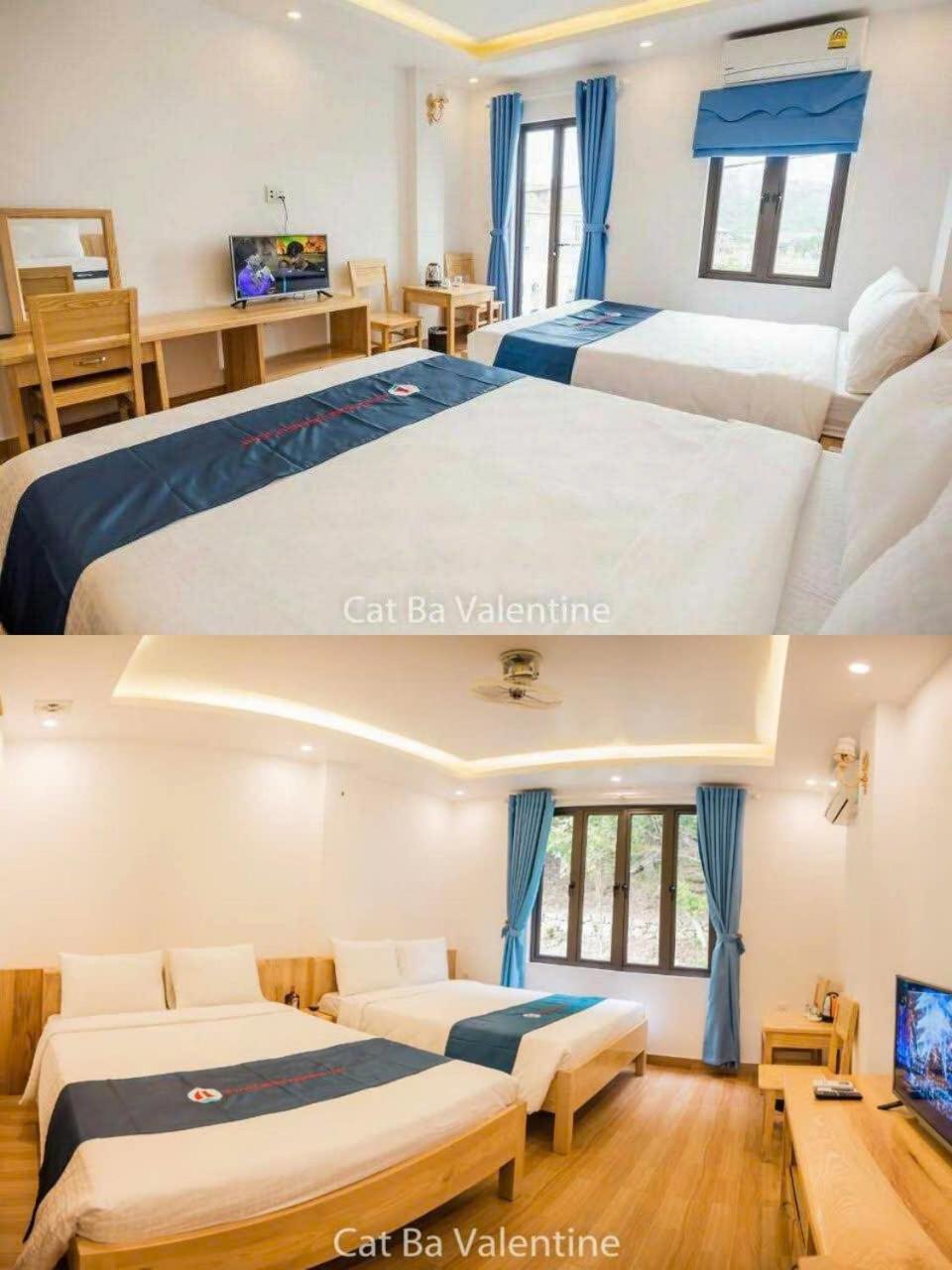 Cat Ba Valentine Hotel Dong Khe Sau Bagian luar foto